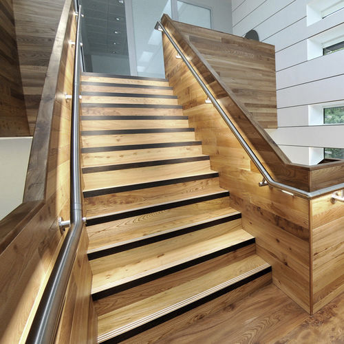 Scala dritta - UNIVERSITY OF OXFORD - elite metalcraft - a L / a U / con gradini in legno