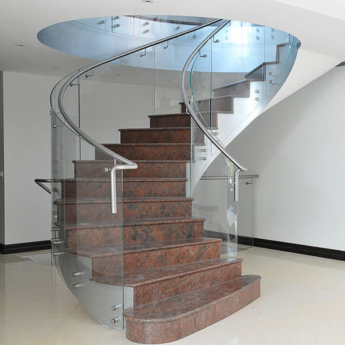 Scala elicoidale - NORTHWOOD - elite metalcraft - con gradini in pietra / con struttura in acciaio inossidabile / contemporanea