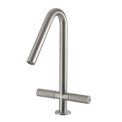 Miscelatore doppio comando per lavabo - IT 6014 IS 2G ZZ - Rubinetterie Treemme - da appoggio / in metallo cromato / da bagno