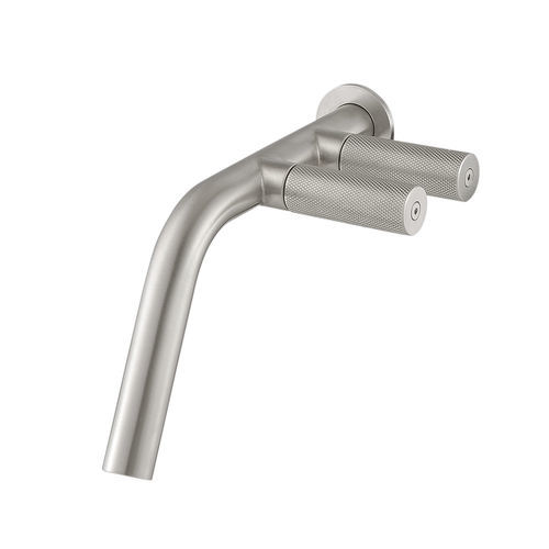 Miscelatore doppio comando per lavabo - RWIT 3051 IS 03 - Rubinetterie Treemme - da parete / in metallo cromato / da bagno