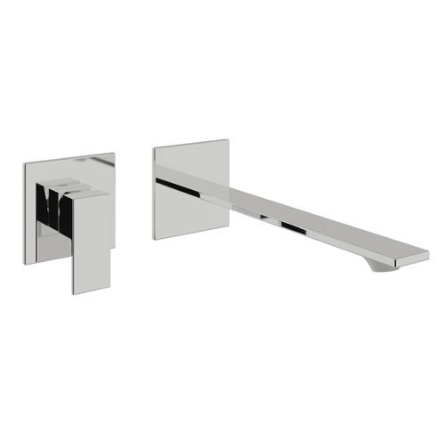 Miscelatore per lavabo - RWIT 4BC9 CC 01 - Rubinetterie Treemme - da parete / in metallo cromato / da bagno
