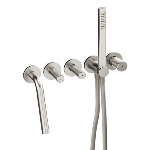 Miscelatore da doccia - RWIT 6005 IS 51 - Rubinetterie Treemme - da parete / in metallo cromato / da bagno