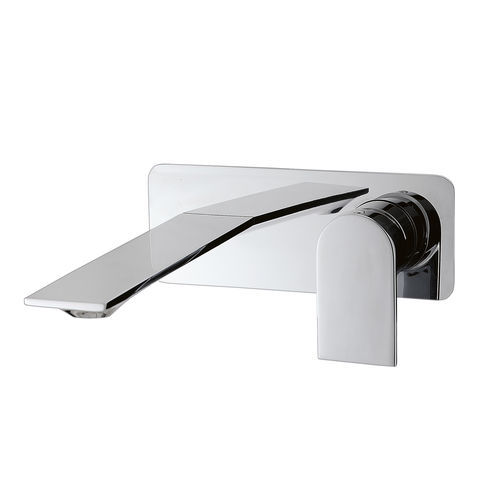 Miscelatore per lavabo - RWIT 22A5 CC 01 - Rubinetterie Treemme - da parete / in metallo cromato / da bagno
