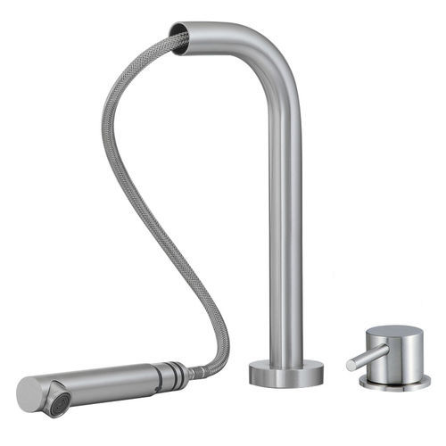 Miscelatore per lavabo - IT 1329 IS 40 ZZ - Rubinetterie Treemme - da appoggio / in metallo cromato / da bagno