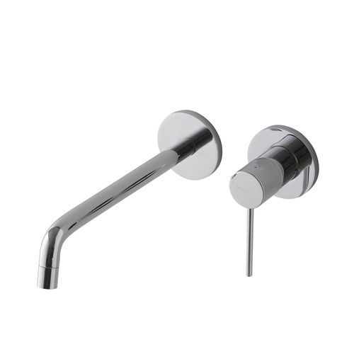 Miscelatore per lavabo - RWIT 6BC6 CC 01 - Rubinetterie Treemme - da parete / in metallo cromato / da bagno