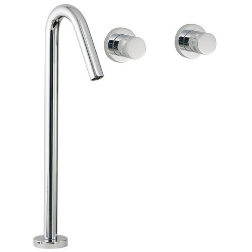 Miscelatore doppio comando per lavabo - RWIT 7285 CC 10 - Rubinetterie Treemme - da incasso / in metallo cromato / da bagno