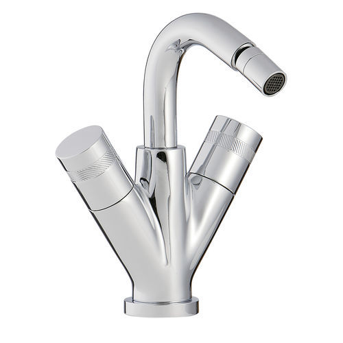 Miscelatore doppio comando per lavabo - IT 7224 CC XR ZZ - Rubinetterie Treemme - da appoggio / in metallo cromato / da bagno
