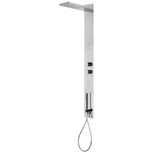 Set doccia da parete - RWIT 6585 CC 02 - Rubinetterie Treemme - contemporaneo / con doccia a mano / con soffione fisso