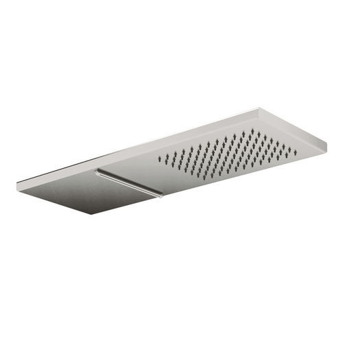 Soffione doccia da parete - IT RTBR 381 04  - Rubinetterie Treemme - rettangolare / a pioggia / a cascata