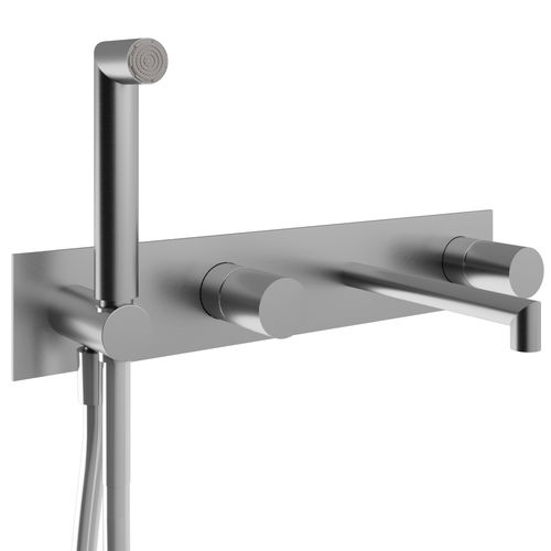 Miscelatore doppio comando per doccia - RWIT 3BD7 IS 01 - Rubinetterie Treemme - per vasca / da parete / in acciaio
