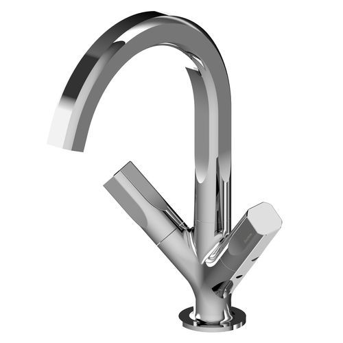 Miscelatore doppio comando per lavabo - IT3C14CCAOZZ - Rubinetterie Treemme - da appoggio / in ottone cromato / da bagno