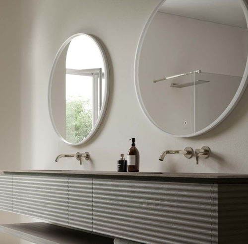 Miscelatore per lavabo - RWIT2CC5CC01 - Rubinetterie Treemme - da parete / da incasso / in ottone cromato
