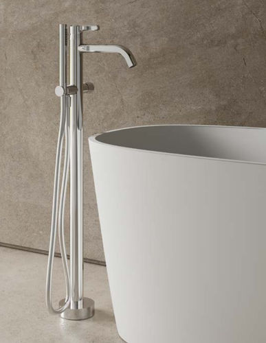 Miscelatore da vasca - RWIT2C03CC01 - Rubinetterie Treemme - a pavimento / in ottone cromato / da bagno