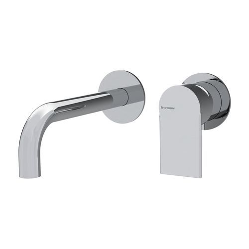 Miscelatore per lavandino - RWIT9C75CC01 - Rubinetterie Treemme - da incasso / in metallo cromato / in nichel