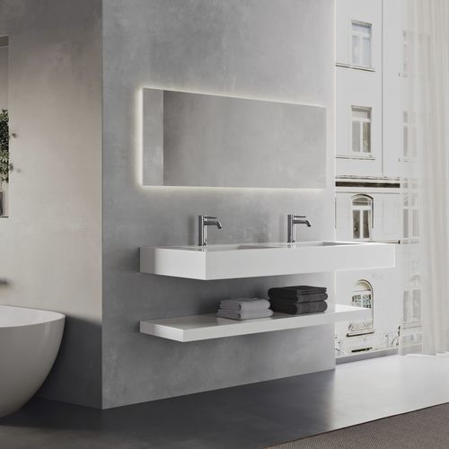 Miscelatore per lavandino - IT8C18CCFPZZ - Rubinetterie Treemme - da piano / in metallo / da bagno