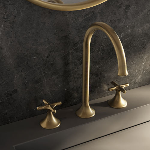 Miscelatore doppio comando per lavabo - BLISS - Rubinetterie Treemme - da appoggio / in metallo / da bagno