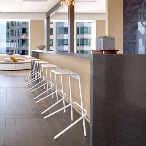 Sgabello da bar contemporaneo - ALODIA - Cappellini - in plastica / in lamiera / con supporto in metallo