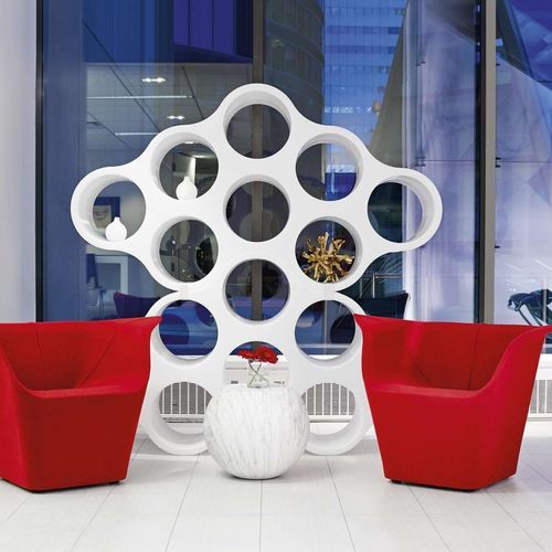 Libreria contemporanea - CLOUD - Cappellini - in polipropilene / bianca / di Ronan & Erwan Bouroullec