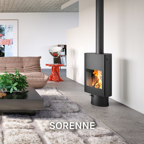 Stufa a legna - SORENNE - LEENDERS - 5 kW...10 kW / 0 - 5 kW / da appoggio