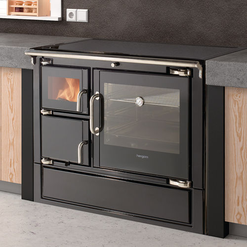Blocco cottura a legna - ECLECSYS - HERGÓM - 3 fuochi / 1 forno / classe A