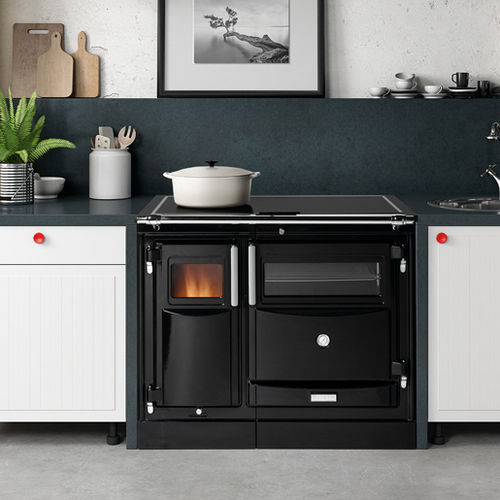 Blocco cottura a legna - PAS - HERGÓM - 2 fuochi / 1 forno / classe A
