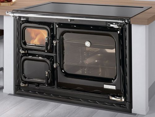 Blocco cottura a legna - DEVA 100 ISLA - HERGÓM - 1 forno / in ghisa