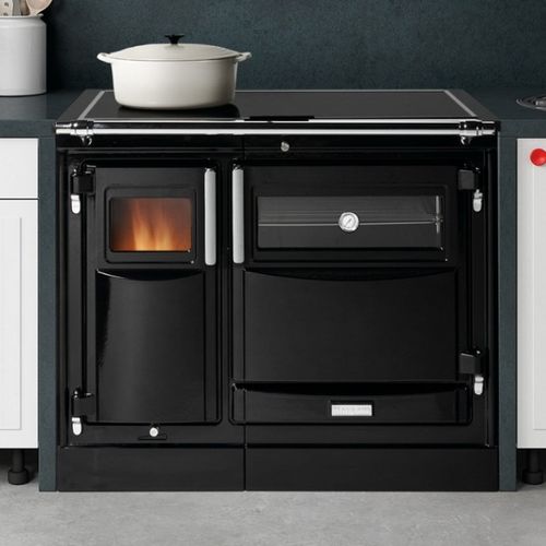 Blocco cottura a legna - PAS 8 - HERGÓM - 1 forno / in acciaio inossidabile / in ghisa