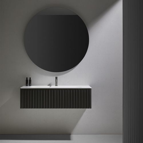 Mobile da bagno contemporaneo - BERT - Naxani - per uso residenziale / in MDF / in legno laccato opaco