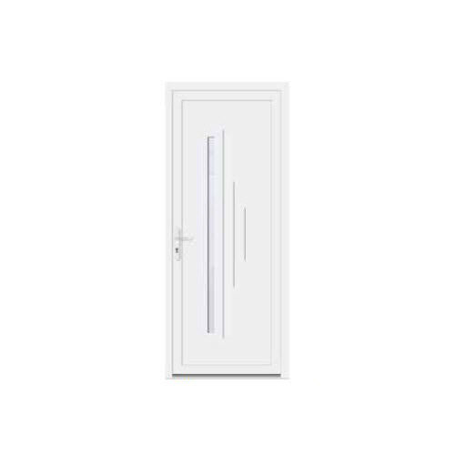 Porta in PVC - VOYEL : MIOKO - Millet - d'ingresso / in metallo / battente