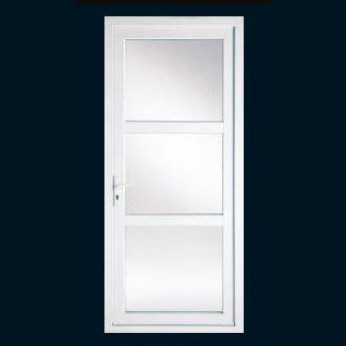Porta di servizio - BERLIN - Millet - in alluminio / in PVC / battente