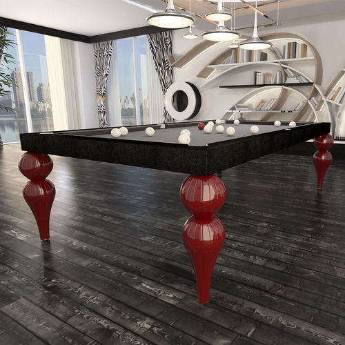 Tavolo da biliardo design nuovo barocco - CARDINALE - MBM Biliardi - per uso residenziale / contract / in legno