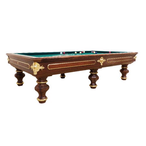 Tavolo da biliardo in stile - M21 - MBM Biliardi - contract / in legno / in pelle