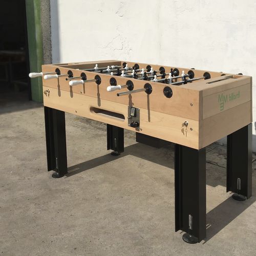 Calciobalilla per esterni - NAKED - MBM Biliardi - contemporaneo / in stile industriale / per uso residenziale