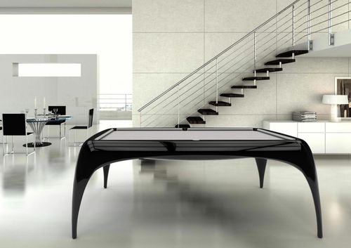 Tavolo da biliardo contemporaneo - MONOCOQUE - MBM Biliardi - per uso residenziale / contract / in legno
