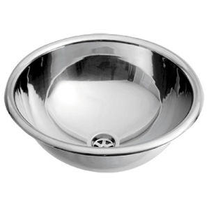 Lavabo da incasso - SN0027C - Mediclinics, s.a. - in acciaio inossidabile / rotondo / contemporaneo