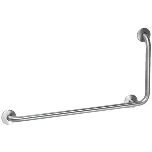 Barra di sostegno in acciaio inossidabile - BAD090CS - Mediclinics, s.a. - a forma di L / da parete / contract
