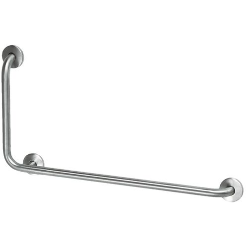 Barra di sostegno in acciaio inossidabile - BAI090CS - Mediclinics, s.a. - a forma di L / da parete / contract