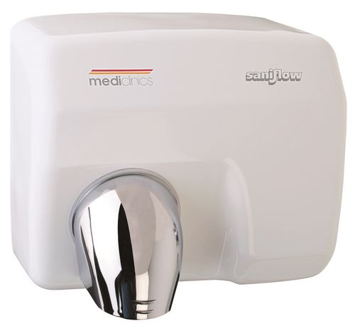 Asciugamani elettrico automatico - E88A - Mediclinics, s.a. - da parete / in acciaio