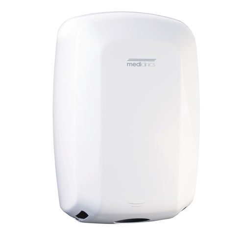 Asciugamani elettrico automatico - M19A - Mediclinics, s.a. - da parete / in acciaio