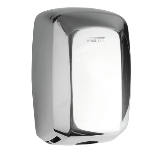 Asciugamani elettrico automatico - M19AC - Mediclinics, s.a. - da parete / in acciaio / per toilette