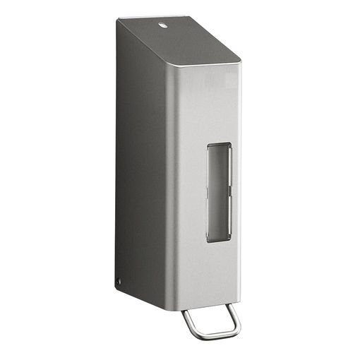Distributore di sapone manuale - DJ2061CS - Mediclinics, s.a. - professionale / da parete / in acciaio inossidabile