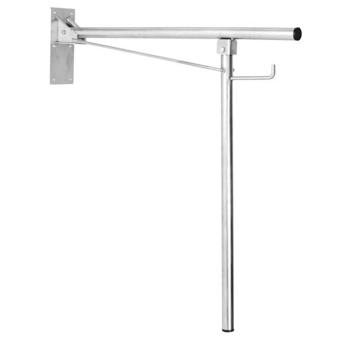 Barra di sostegno in acciaio inossidabile - BGA0820C - Mediclinics, s.a. - d'angolo / a pavimento / contract