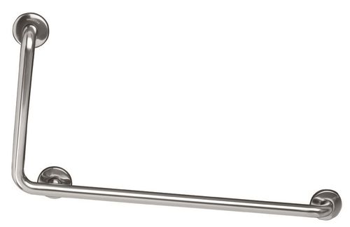 Barra di sostegno in acciaio inossidabile - BAI090C - Mediclinics, s.a. - a forma di L / da parete / contract