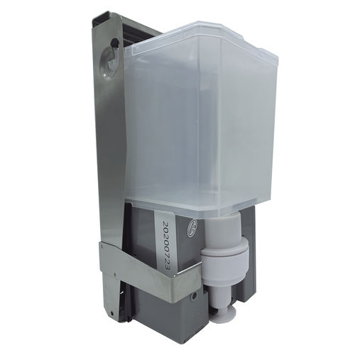 Distributore di sapone per installazione dietro specchio - DJM0037A - Mediclinics, s.a. - professionale / in acciaio inossidabile / elettronico