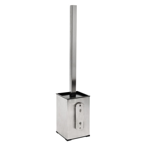 Scopino per WC in acciaio inossidabile - ES1003 - Mediclinics, s.a. - da pavimento / per hotel / nero