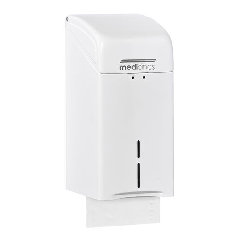 Distributore di salviette da parete - DTH100 - Mediclinics, s.a. - in acciaio inossidabile / per clinica / per bagno pubblico