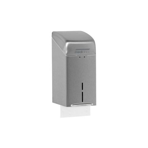 Distributore di salviette da parete - DTH100CS - Mediclinics, s.a. - in acciaio inossidabile / per bar / per bagno pubblico