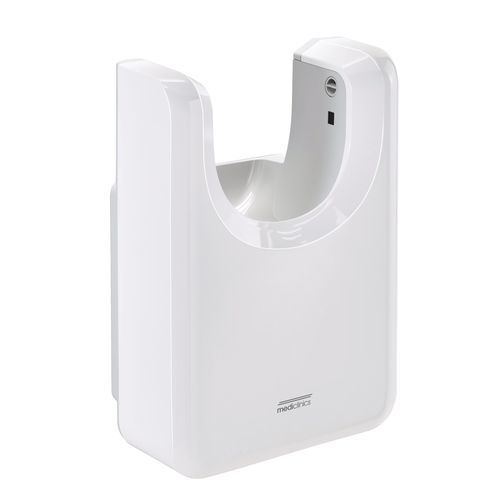 Asciugamani elettrico automatico - U-FLOW M23A - Mediclinics, s.a. - da parete / in ABS / ad alta velocità