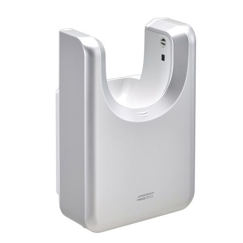 Asciugamani elettrico automatico - U-FLOW M23ACS - Mediclinics, s.a. - da parete / in ABS / ad alta velocità