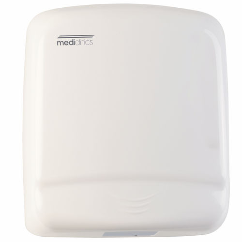 Asciugamani elettrico automatico - M99A - Mediclinics, s.a. - da parete / in acciaio inossidabile / in acciaio